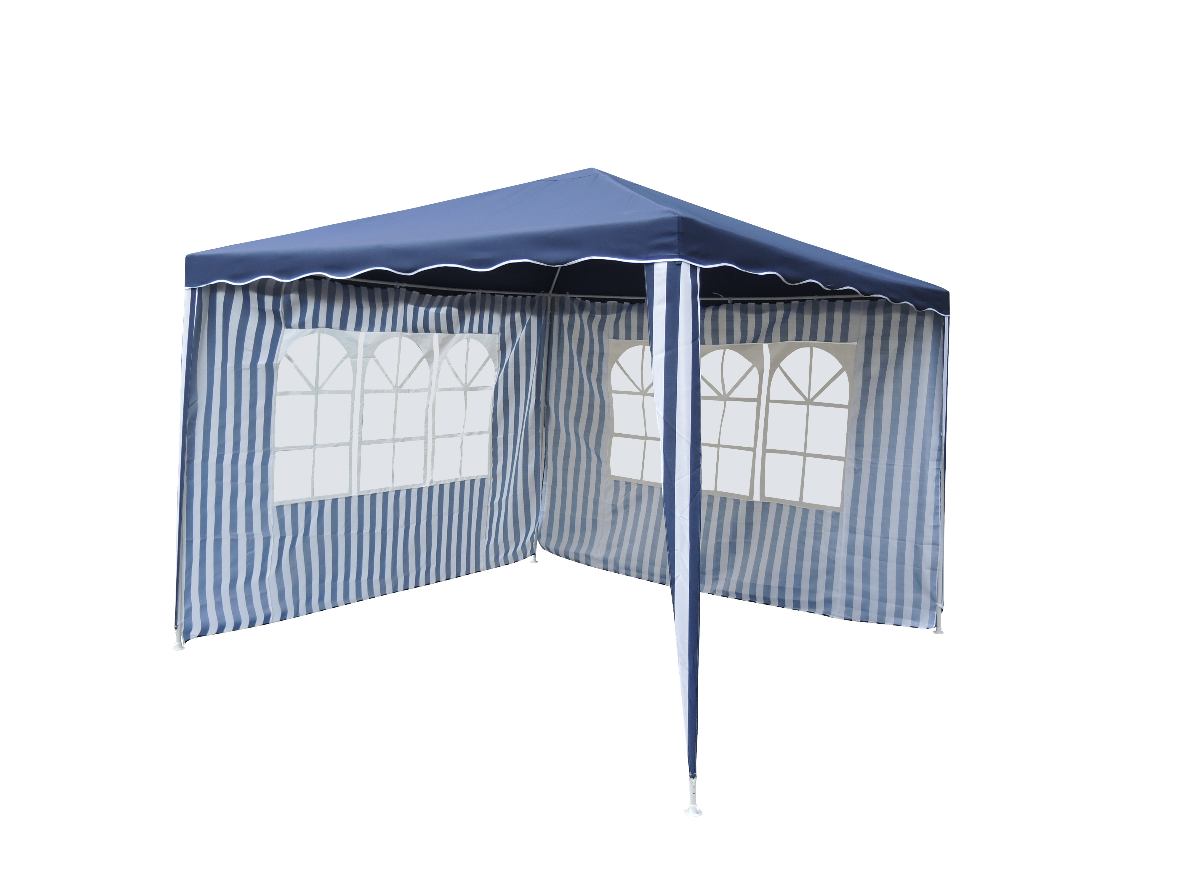 Venta caliente al aire libre Gazebo Garden Steel Barbacoa Carpa Roman Gazebo Canopy Carpa plegable