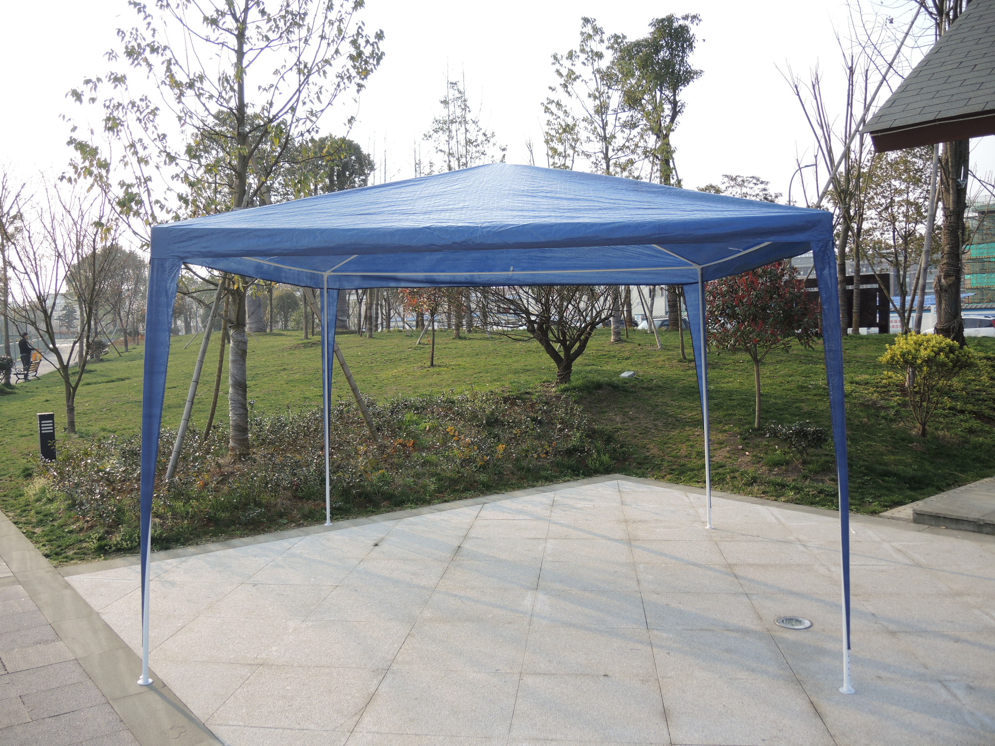 Carpa Gazebo emergente con techo plegable para jardín