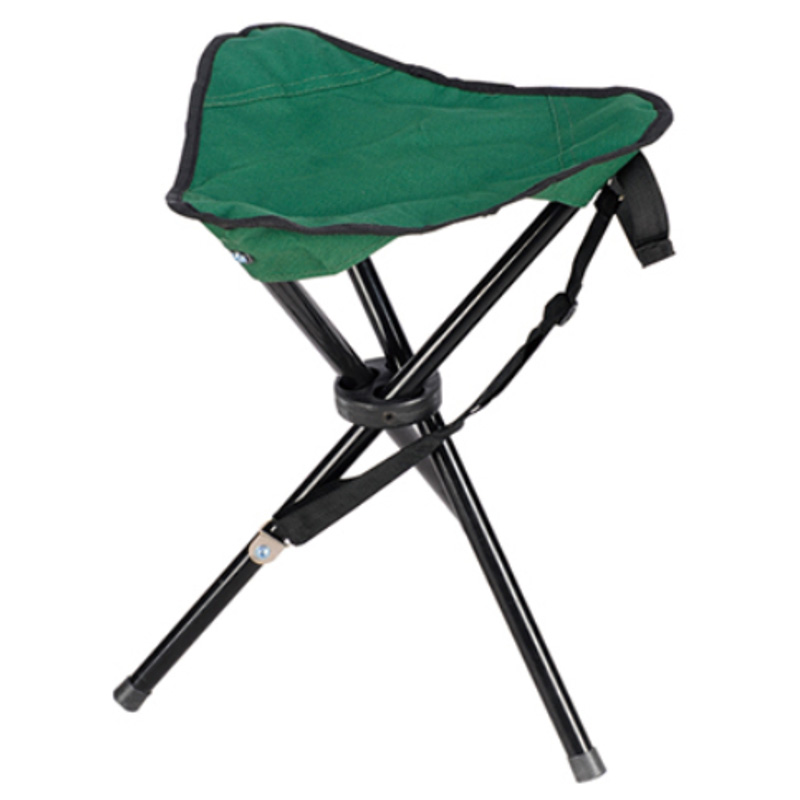 Silla de taburete plegable ligera militar para acampar